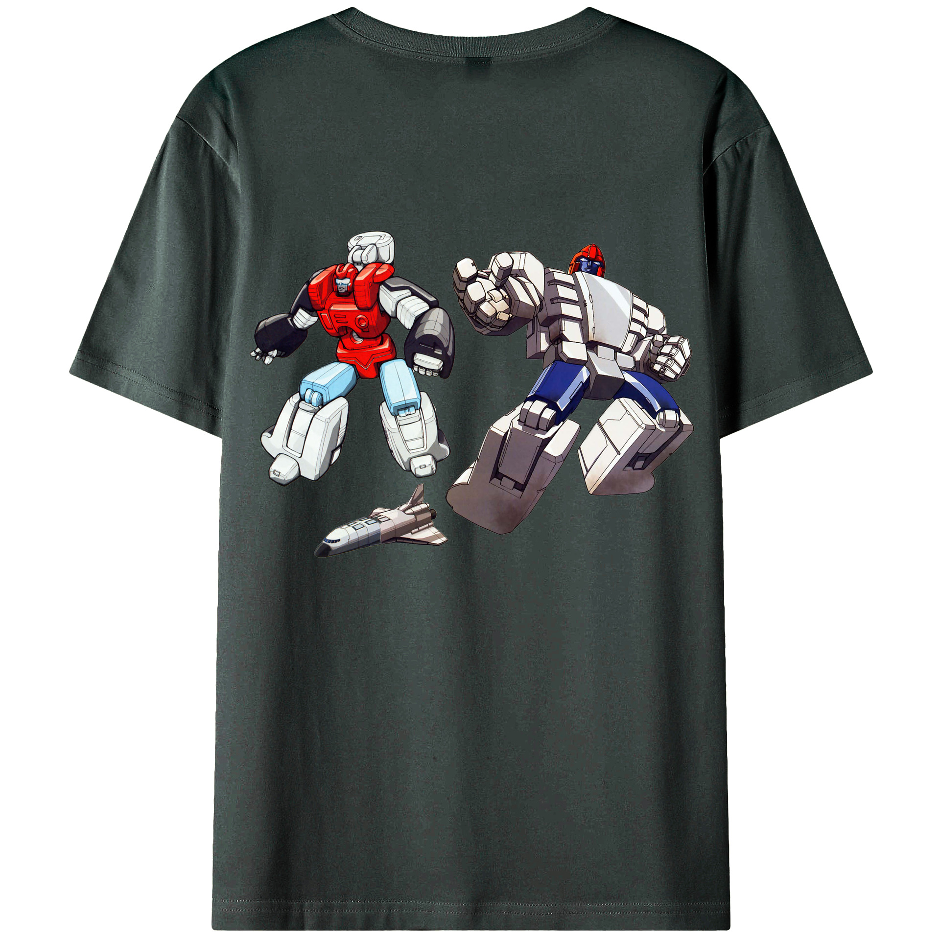 （画像用）  綿100％ メンズ半袖Tシャツ（バックプリント） 通気性